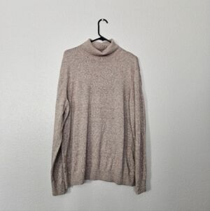 Beige  H&M Turtleneck Sweater Sz XL